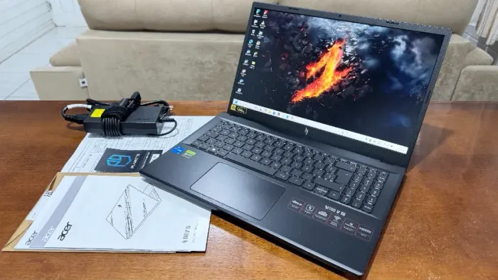 Not Gamer Acer Nitro V15, I5 13G, RTX3050, 16GB, SSD NvME 512GB, novinho c/ nota fiscal!
