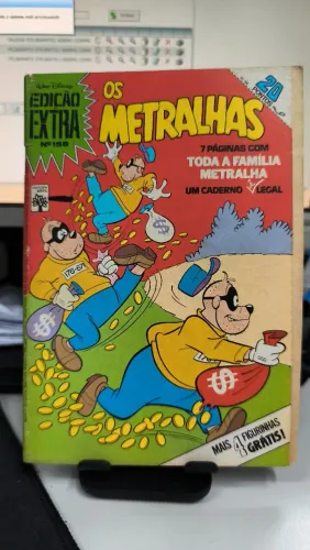 HQ Edição Extra #158. Os Metralhas. Editora Abril, setembro 1984.