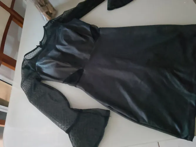 Vestidos Napa e tule Veste até 38