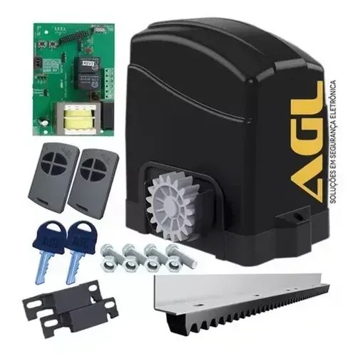 Kit motor de portão deslizante + instalação R$ 599,00