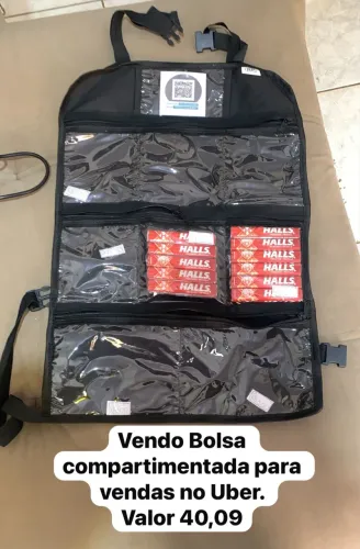 Bolsa para vendas no Uber