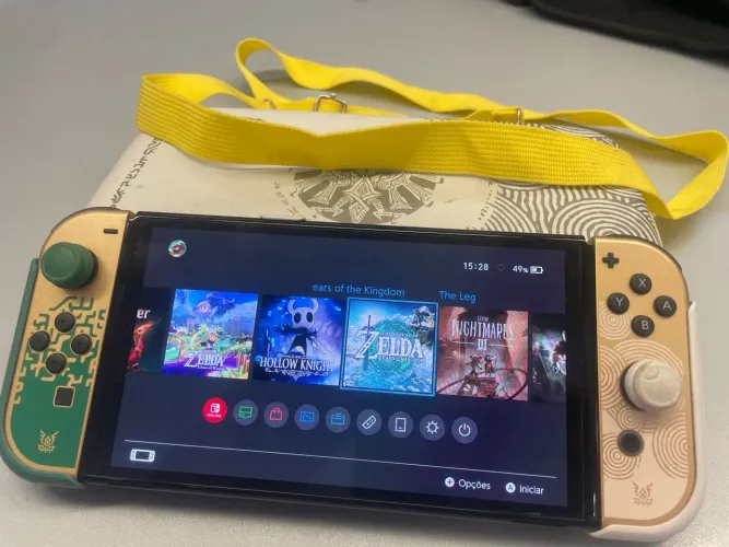 Nintendo Switch Oled Desbloqueado Modelo: Tears of the Kindom