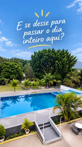 Espaço para Festas e Eventos com Piscinas, Churrasqueiras e 5 Quartos