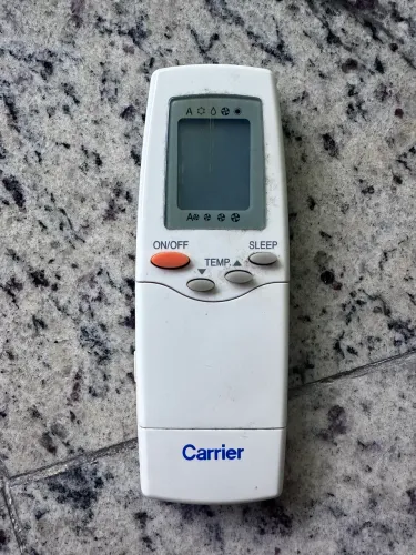 Controle remoto CARRIER, modelos RFL-0601 e RFL-0601EHL, RFL-0301.