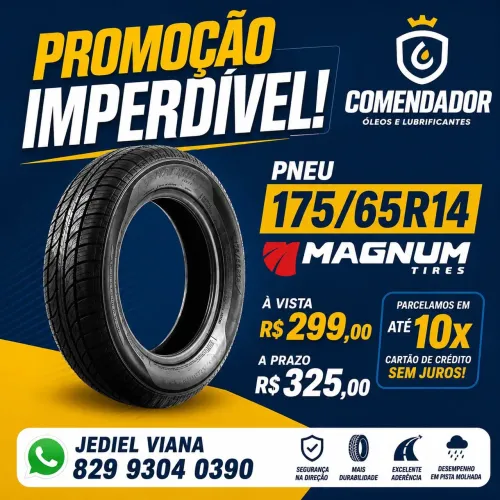 Pneu 175/65r14 magnum novo