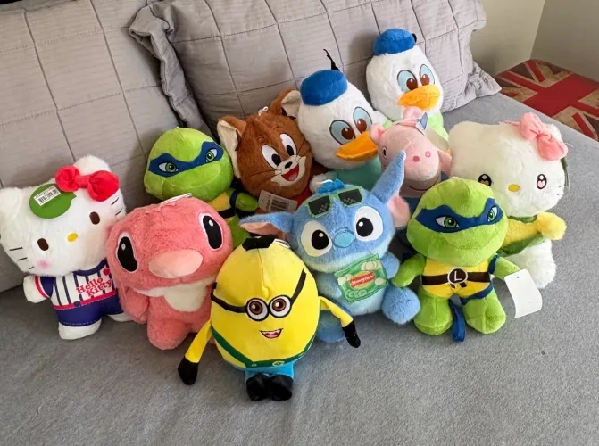 Pelúcias personagens