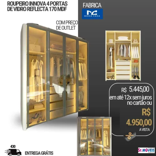 Guardas Roupas casa e solteiro
