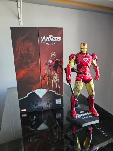 Homen de Ferro Mark 6 escala 1:10 18cm