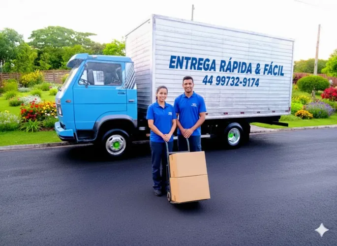 Frete mudança Maringá e Região