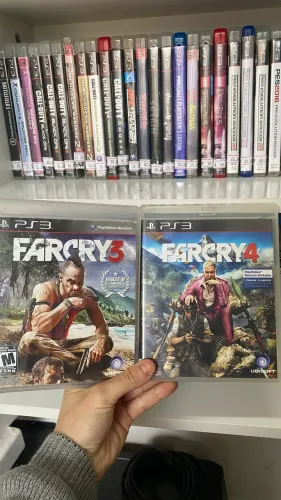 Farcry 3 e 4 jogos ps3