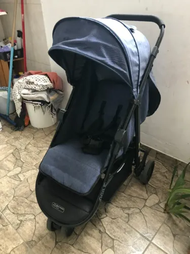 Carrinho de bebê Dobrável 3 Rodas - Multikids Agile - Recém nascido a 3 anos