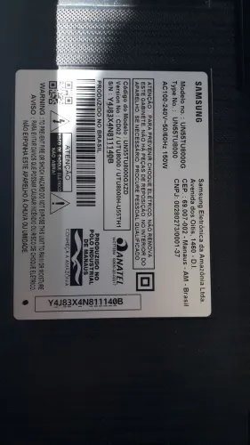 Vendo TV tela trincada Samsung 55TU8000