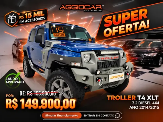 Troller T-4 XLT 3.2 2015
