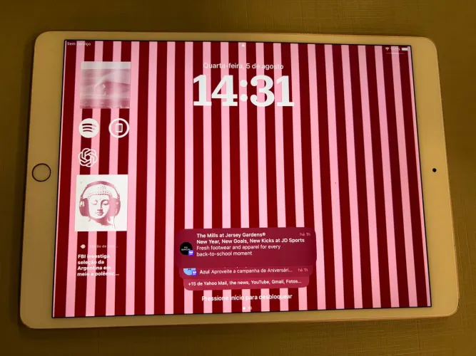 iPad Pro 10.5" (A1709) Wi-Fi 64GB + 4G + Apple Pencil (1ª Gen) - Excelente Estado!
