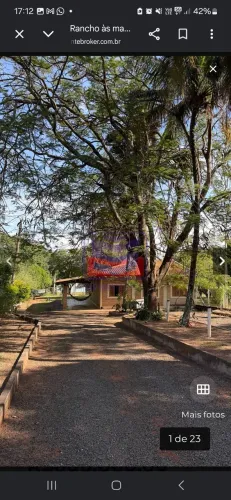 Linda Chacara beira rio 