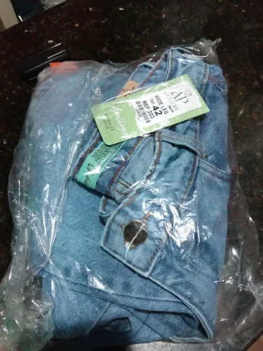 Calça wide leg jeans