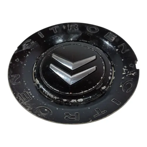 Calota Roda Centro Citroen C4 2003 2004 2005 A 2011 Preto