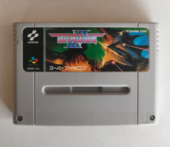 Jogo Gradius lll original Super Famicom