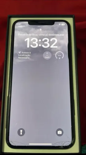 iPhone 11 Pro Max Face ID Ok trinco na tela