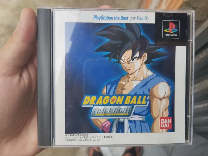 JOGO DRAGON BALL FINAL BOUT DE PS1 JAPONÊS PLAYSTATION