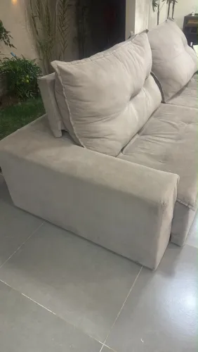 Sofá retrátil 2 lugares