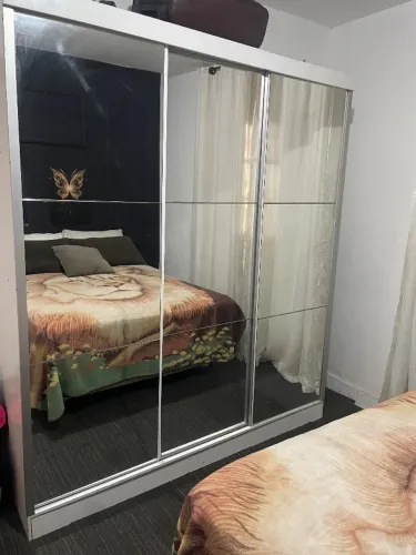 Guarda roupa casal espelhado