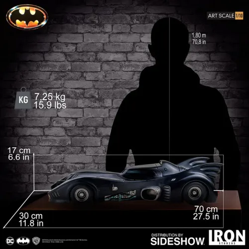 Batmobile iron studios Ñ sideshow