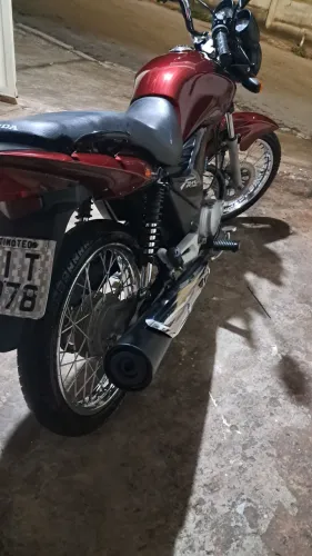 Fan 150 mix flex ano 2012 moto praticamente zera pouco roda 25.719 moto de mulher