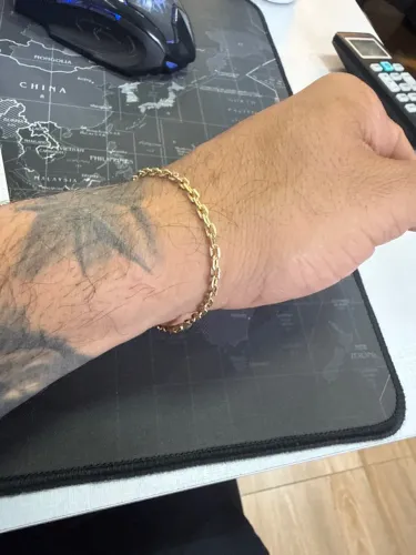Pulseira de ouro 18k