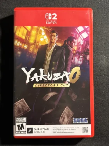 Yakuza 0 Director?s Cut Switch 2 Midia Fisica Original (seminovo)