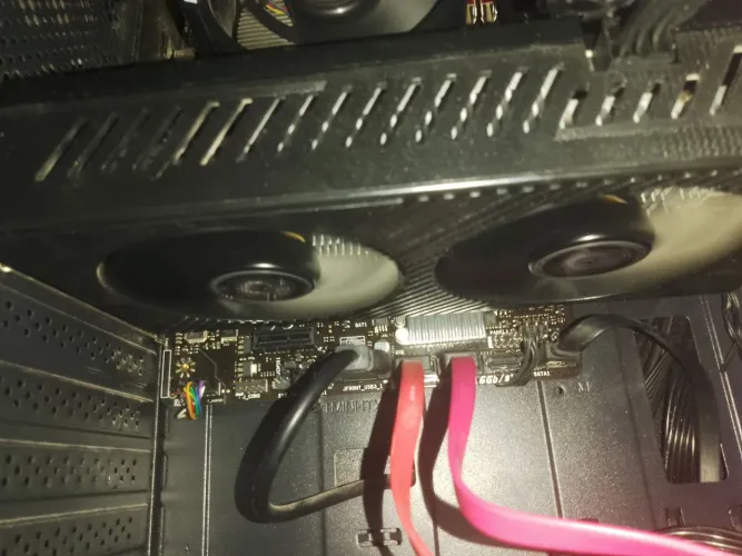 Placa de vídeo RX 580 2048SP Com defeito (artefato)