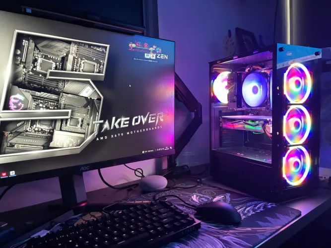 Pc gamer Ryzen 5 + 5500XT