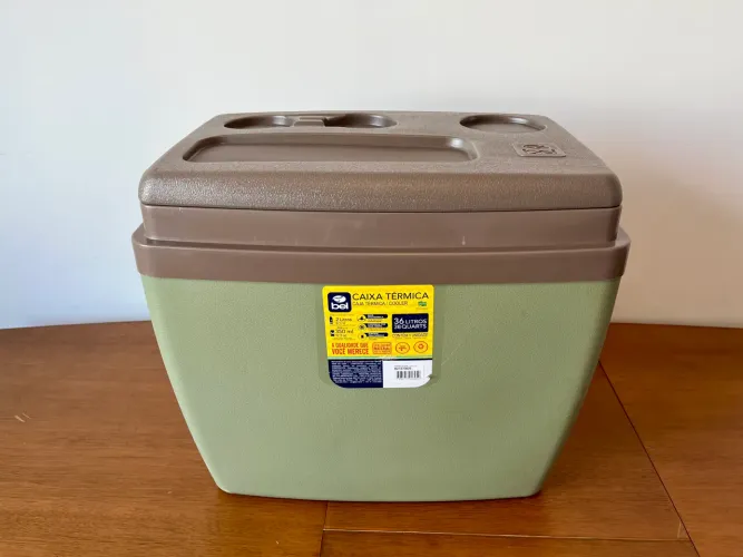 Caixa Térmica Cooler Geleira 36L