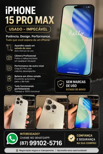 iPhone 15 PRO MAX