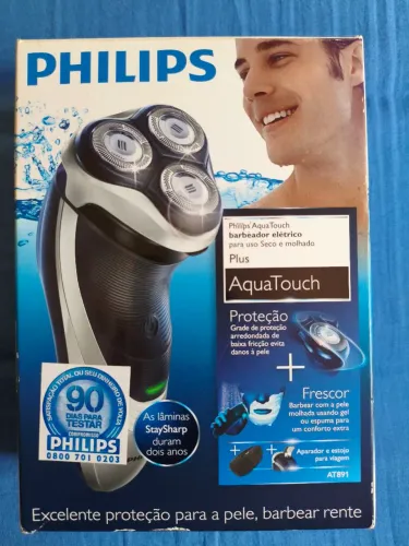 Barbeador elétrico Philips AquaTouch
