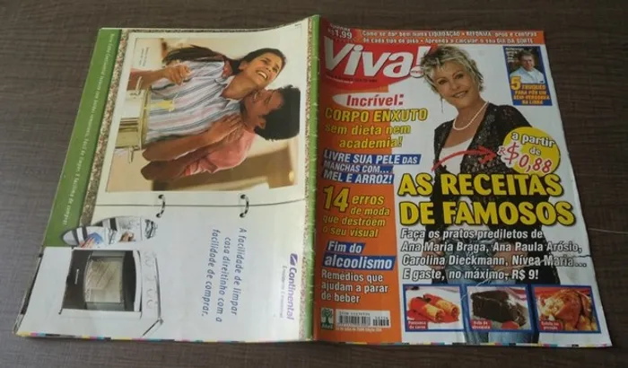Revista Viva Mais 28 Julho 2006. Capa Ana Maria. Para Colecionadores. 