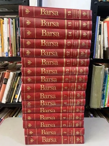 Coleção da Barsa completa 16 volumes enciclopédia britânica do Brasil