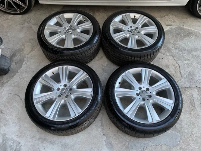 Aro 19 mercedes original s500 e350 pneus runflat 