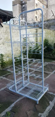 Expositor Check Stand 145x70x48cm Branco R$400.00(valor unitario)
