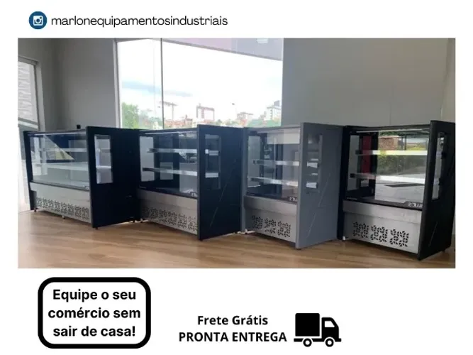 Balcão Expositor Refrigerado Polar Platinum