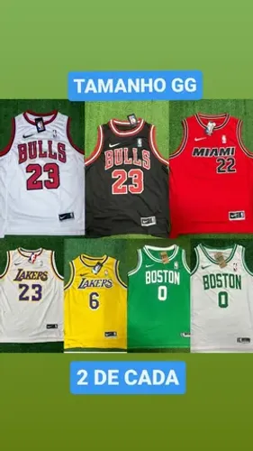 Kit 7 Regatas Basquete Premium