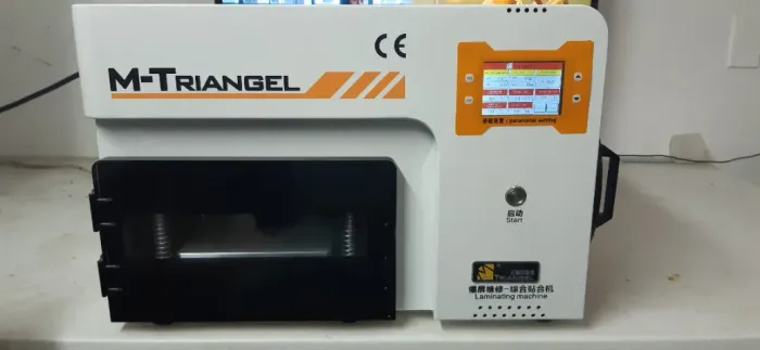 Maquina tira bolhas e laminadora Triangel mt103 seminova impecavel R$ 4200,00
