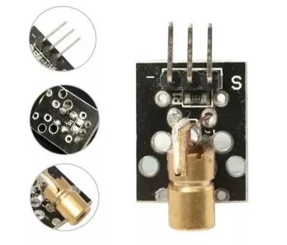 Laser Keyes Ky-008 - Arduino Robotica Automação Pic COD-AM73 