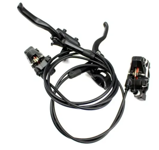 Freios À Disco Hidráulico Shimano M4100 Preto Dianteiro e Traseiro 9878