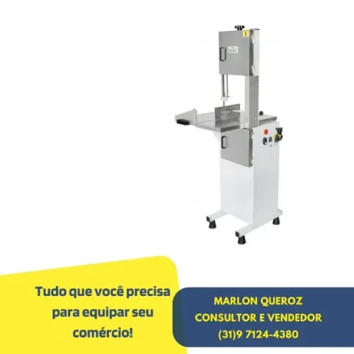 Serra Fita com Pé Inox Frigorifico