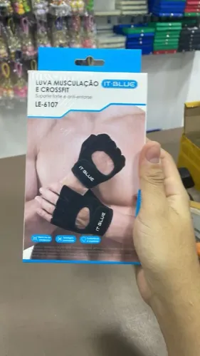 Luva musculação, academia e Crossfit 