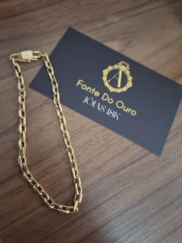 Pulseira de ouro cartier 18k 