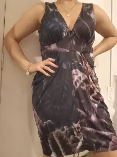 Vestido estampado 