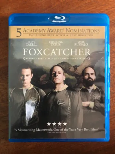 Blu-Ray Foxcatcher. Importado. Sem legendas em PT-BR
