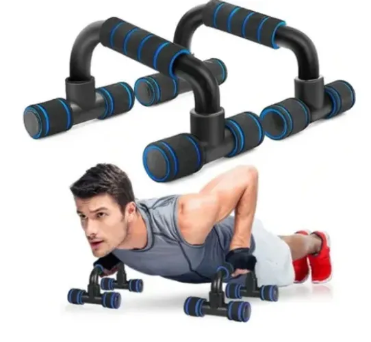 ** Barras chão flexão treino exercícios ombros peito abdômen fitness academia z084 